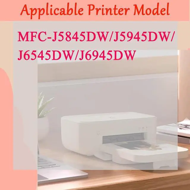 Alt view image 2 of 7 - AOKLEY for Brother 3037 LC3037 Ink-Cartridge Replacement for Compatible Ink Cartridges with MFC J5945DW J6545DW J5845DW J6945DW Printer 1 Set+1 Black