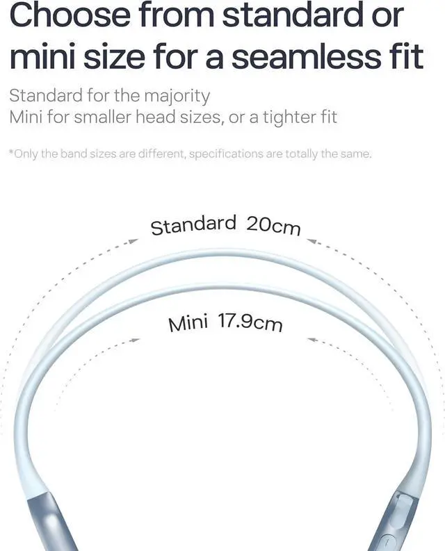 Alt view image 6 of 7 - SHOKZ New OpenRun Pro 2 - Open-Ear, Bone Conduction Sport Headphones - with Reflective Strip - Sweat Resistant, Workout Headphones - Secure, Wireless, Comfortable Fit - Deep Bass and Smart Mic App