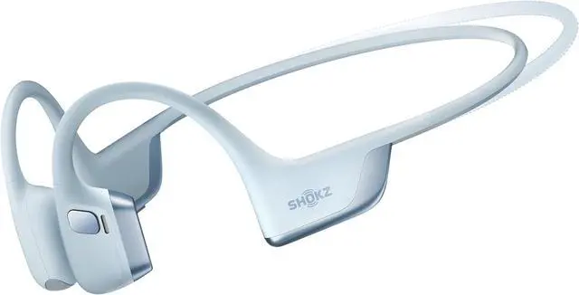Main image of SHOKZ New OpenRun Pro 2 - Open-Ear, Bone Conduction Sport Headphones - with Reflective Strip - Sweat Resistant, Workout Headphones - Secure, Wireless, Comfortable Fit - Deep Bass and Smart Mic App