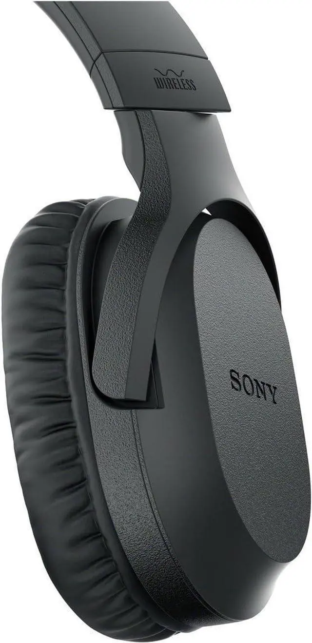 Alt view image 3 of 7 - Sony RF995RK Wireless RF Headphones (2017 model), 9.8 x 7.2 x 13.5 inches, 2.5 lbs, Black