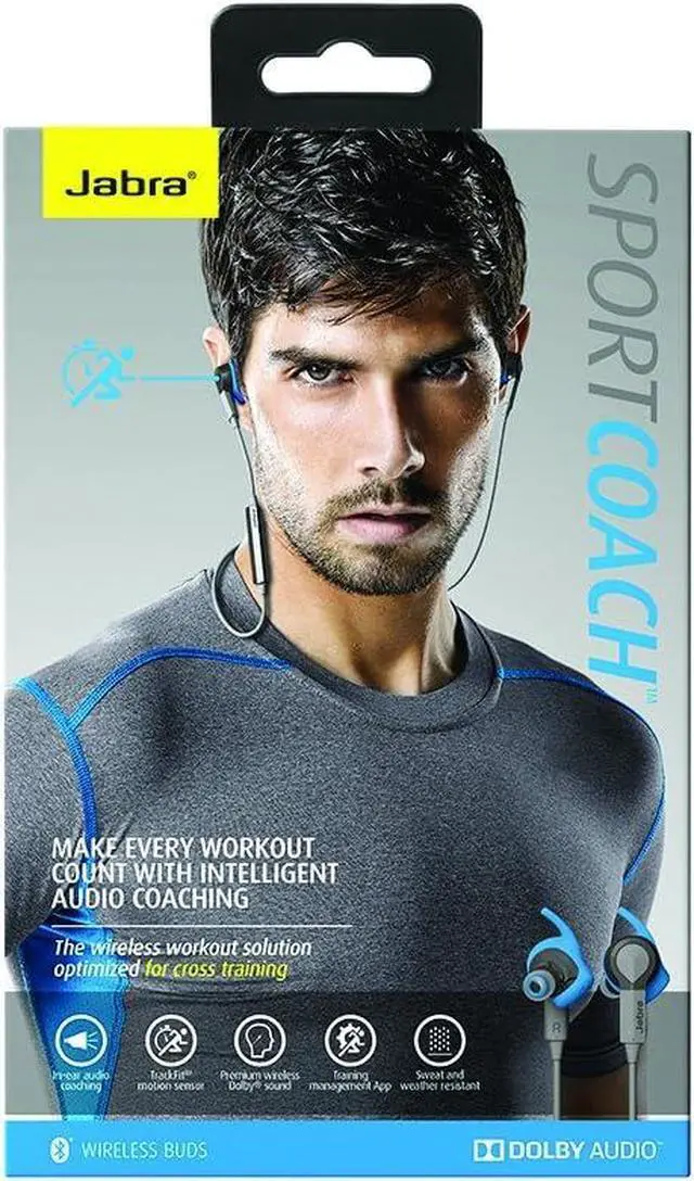 Alt view image 4 of 5 - Jabra Sport Coach Wireless Bluetooth Earbuds