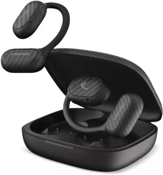 Alt view image 2 of 7 - HEAD Wireless Sports Headphones - Running Headphones with 6 Hours Playback - Open Ear Running Headphones Design - Sweatproof Wireless Sports Helmets