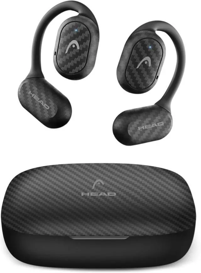 Main image of HEAD Wireless Sports Headphones - Running Headphones with 6 Hours Playback - Open Ear Running Headphones Design - Sweatproof Wireless Sports Helmets
