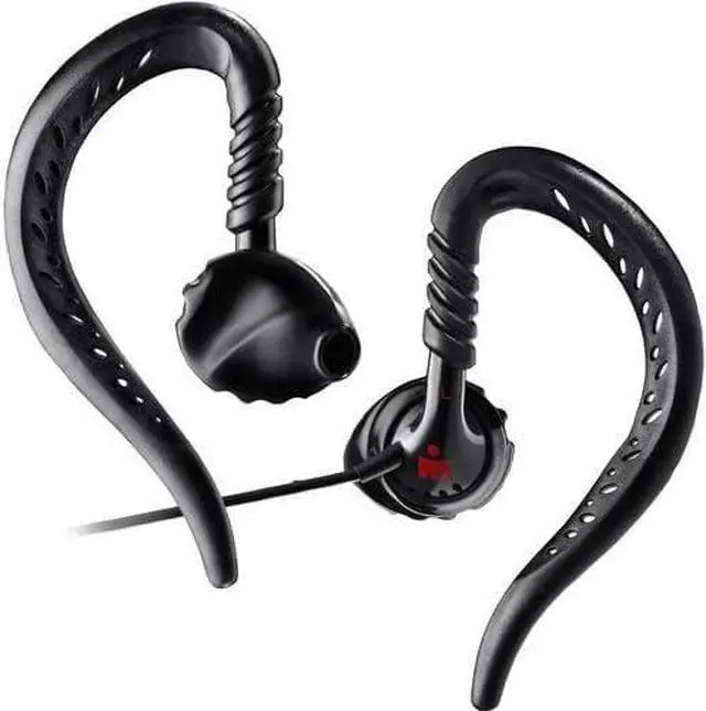 Main image of Yurbuds Ironman Focus Behind The Ear Performance Earloop Fit Sport Earphones, Black - 10200 (Bulk Packaging)