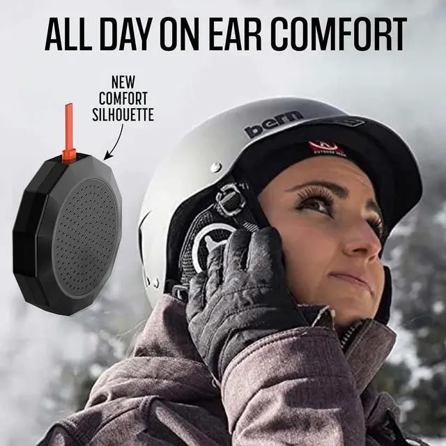 Alt view image 5 of 7 - Outdoor Tech - Chips XV Bluetooth Helmet Speakers - Universal Wireless Helmet Headphones for Ski - Snowboard - Bike - Powersports - Helmets