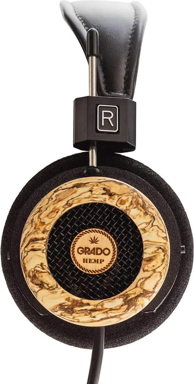 Alt view image 2 of 4 - GRADO Hemp Headphones  Open-Back Wired Over-Ear Headphones  Maple & Hemp Wood Housing  44mm Drivers  Hand-Assembled in Brooklyn for Warm, Detailed Sound