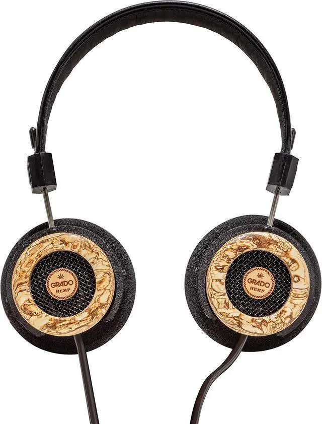 Alt view image 3 of 4 - GRADO Hemp Headphones  Open-Back Wired Over-Ear Headphones  Maple & Hemp Wood Housing  44mm Drivers  Hand-Assembled in Brooklyn for Warm, Detailed Sound