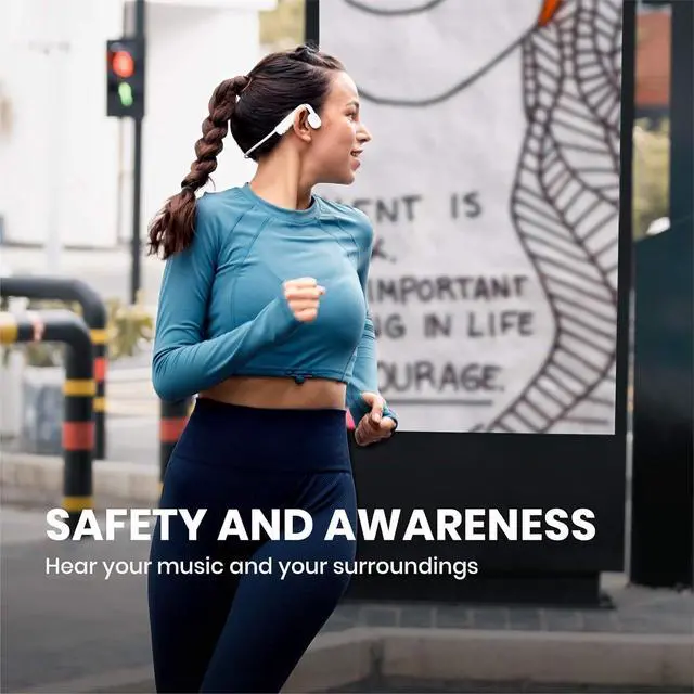 Alt view image 4 of 7 - Aftershokz OpenMove Alpine White