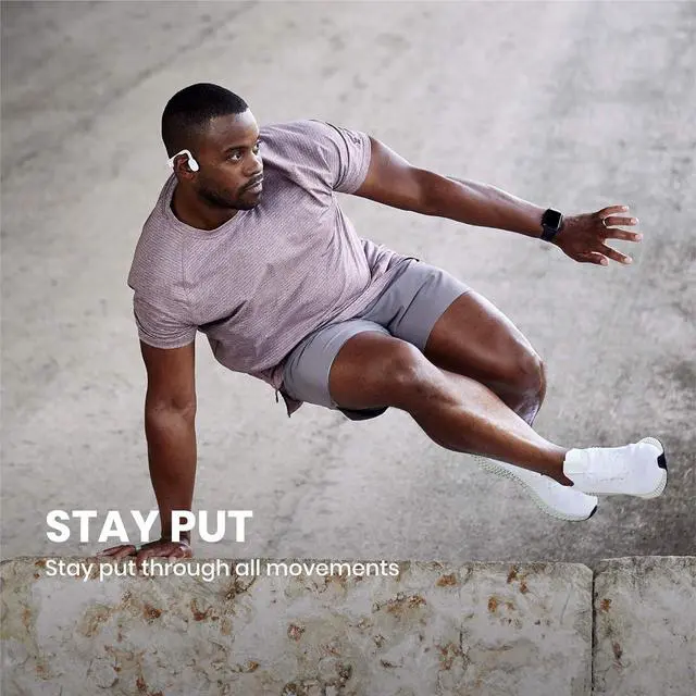 Alt view image 5 of 7 - Aftershokz OpenMove Alpine White