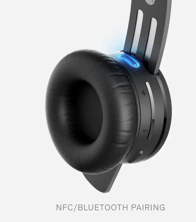 Alt view image 2 of 6 - SOL REPUBLIC 1430-00 Tracks Air Wireless On-Ear Headphones, Gunmetal