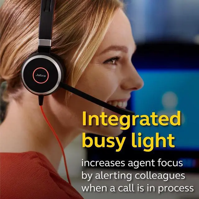 Alt view image 3 of 5 - Jabra Evolve 40 MS Mono USB-C Wired Headset