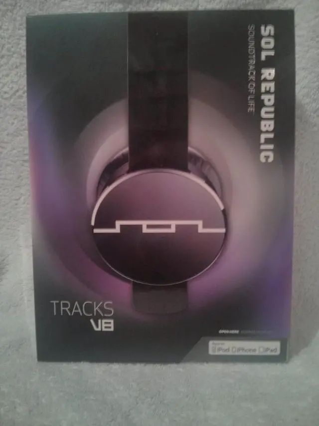 Alt view image 4 of 7 - SOL REPUBLIC Test Headphones The Tracks Headphones,One Size,Black