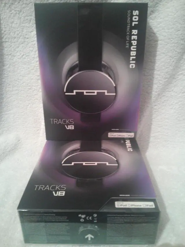 Alt view image 5 of 7 - SOL REPUBLIC Test Headphones The Tracks Headphones,One Size,Black