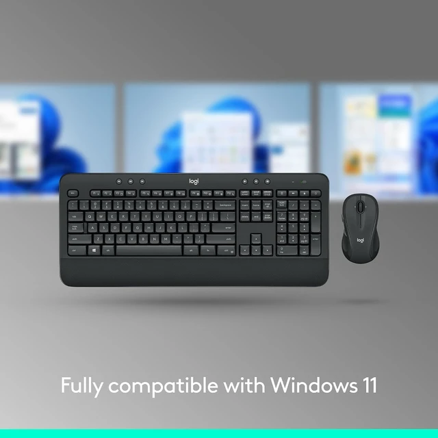 Alt view image 5 of 7 - MK540 Full Size Advanced Wireless Keyboard and Mouse Combo
