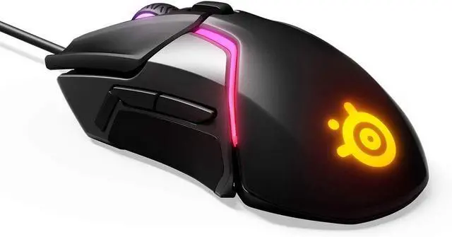 Main image of SteelSeries Rival 600 Gaming Mouse - 12,000 CPI TrueMove3Plus Dual Optical Sensor - 0.5 Lift-off Distance - Weight System - RGB Lighting,black