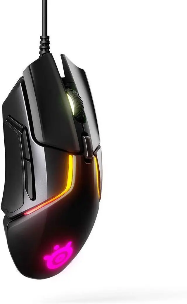 Alt view image 2 of 6 - SteelSeries Rival 600 Gaming Mouse - 12,000 CPI TrueMove3Plus Dual Optical Sensor - 0.5 Lift-off Distance - Weight System - RGB Lighting,black