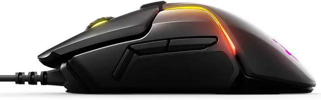 Alt view image 3 of 6 - SteelSeries Rival 600 Gaming Mouse - 12,000 CPI TrueMove3Plus Dual Optical Sensor - 0.5 Lift-off Distance - Weight System - RGB Lighting,black