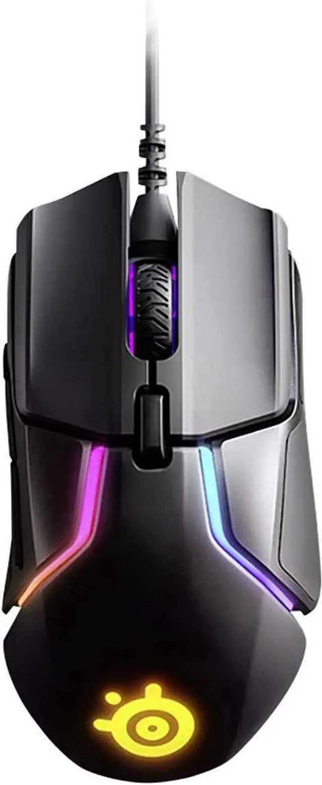 Alt view image 6 of 6 - SteelSeries Rival 600 Gaming Mouse - 12,000 CPI TrueMove3Plus Dual Optical Sensor - 0.5 Lift-off Distance - Weight System - RGB Lighting,black