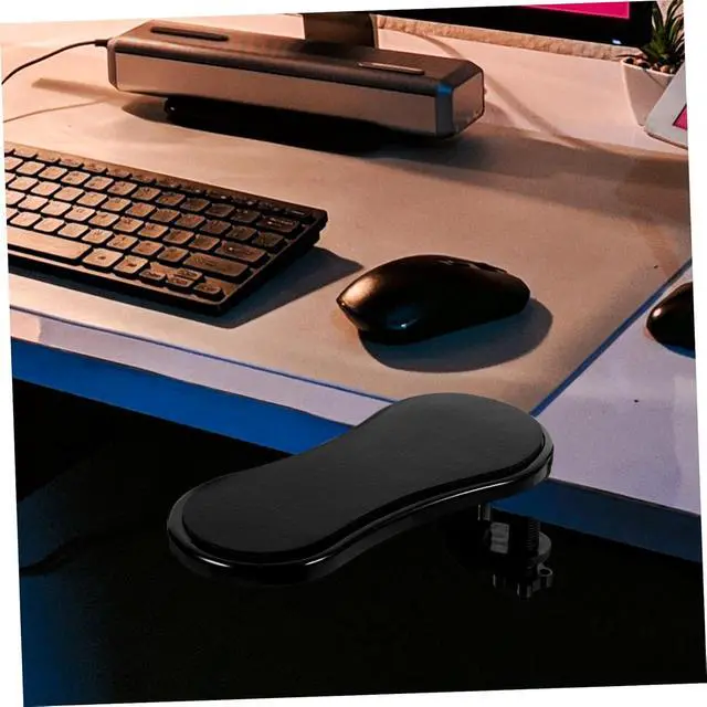 Alt view image 6 of 7 - NUOBESTY 5pcs Ergonomic Desk Arm Rest Keyboard Wrist Support Bracket Computer Wrist Rest for Desk