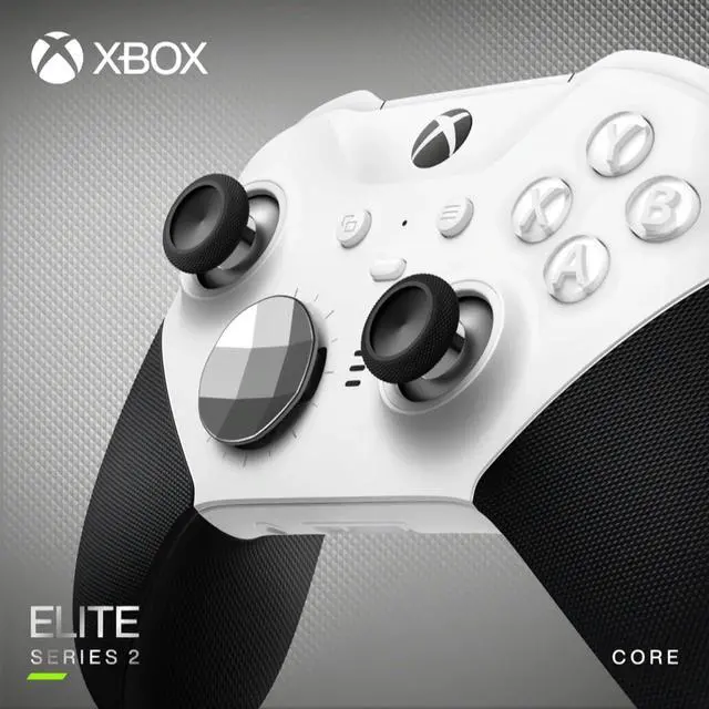 Alt view image 7 of 7 - Xbox Elite Series 2 Core Wireless Gaming Controller  White Series X|S, One, Windows PC, Android, and iOS