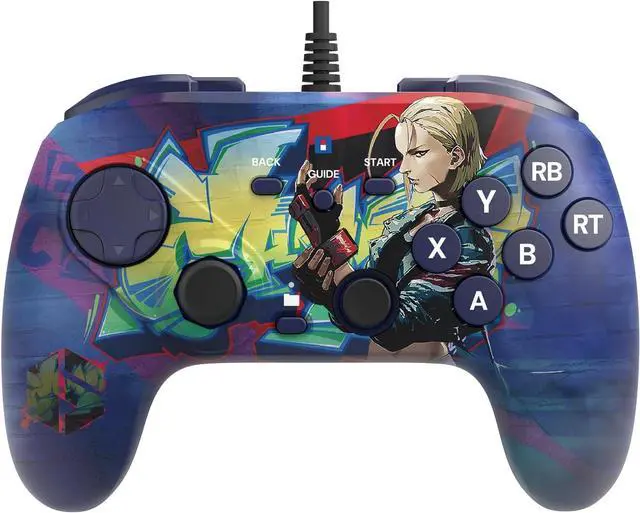 Main image of HORI Fighting Commander OCTA (Street Fighter 6 Cammy Edition) for Windows PC - Tournament Grade Wired Fightpad Officially Licensed by Capcom