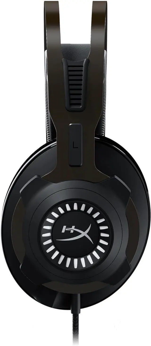 Alt view image 5 of 7 - HyperX Cloud Revolver - Gaming Headset with HyperX 7.1 Surround Sound, Signature Memory Foam, Premium Leatherette, Steel Frame, Detachable Noise-Cancellation Microphone