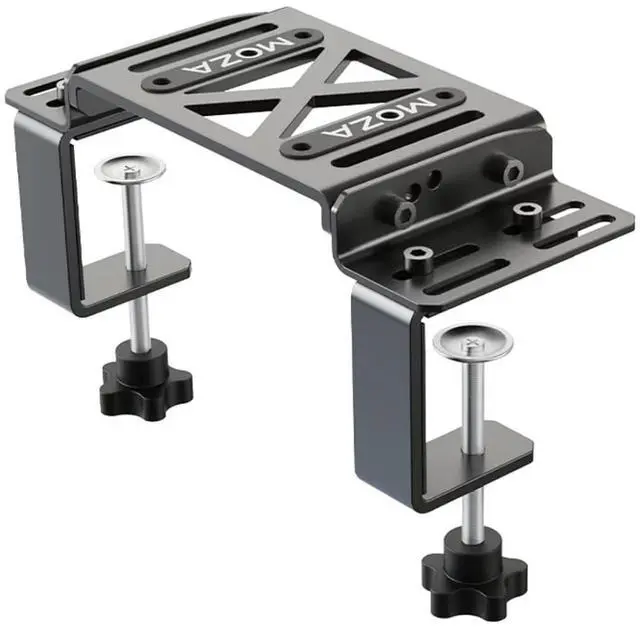 Alt view image 5 of 7 - MOZA Racing R5 Bundle Kit 5.5 Nm of Torque Direct Drive Wheel Base Power Aeroplane Grade Aluminum High-Strength 11-Inch ES Steel, SR-P Lite Dual Pedals and Table Clamp