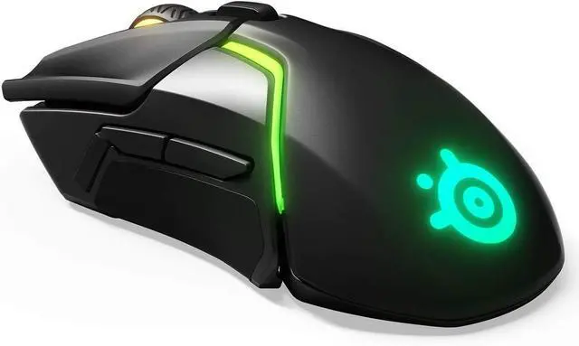 Alt view image 4 of 7 - SteelSeries Rival 650 Quantum Wireless Gaming Mouse - Rapid Charging, 12,000 Cpi Dual Sensor, 256 Weight Configs, 8 Zone RGB Lighting