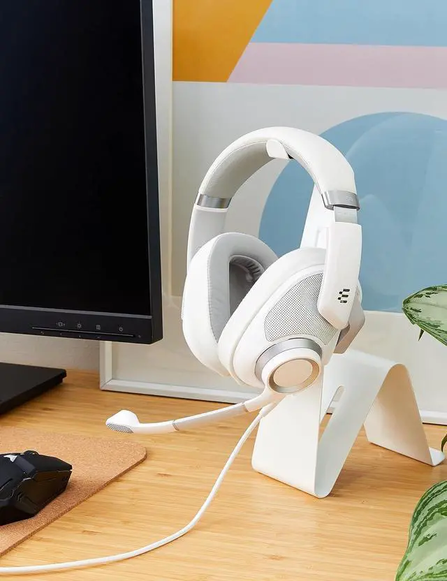 Alt view image 2 of 7 - EPOS H6Pro - Open Acoustic Gaming Headset with Mic - Lightweight & Comfortable Design - Xbox, PS4, PS5 & PC Headset (White)