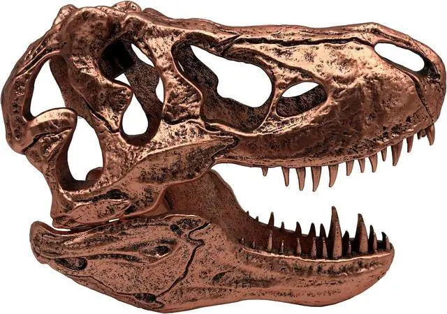 Alt view image 3 of 5 - Factory Entertainment Jurassic Park - T-Rex Skull Scaled Prop Replica