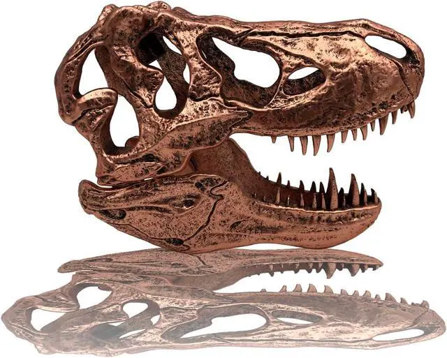 Alt view image 4 of 5 - Factory Entertainment Jurassic Park - T-Rex Skull Scaled Prop Replica