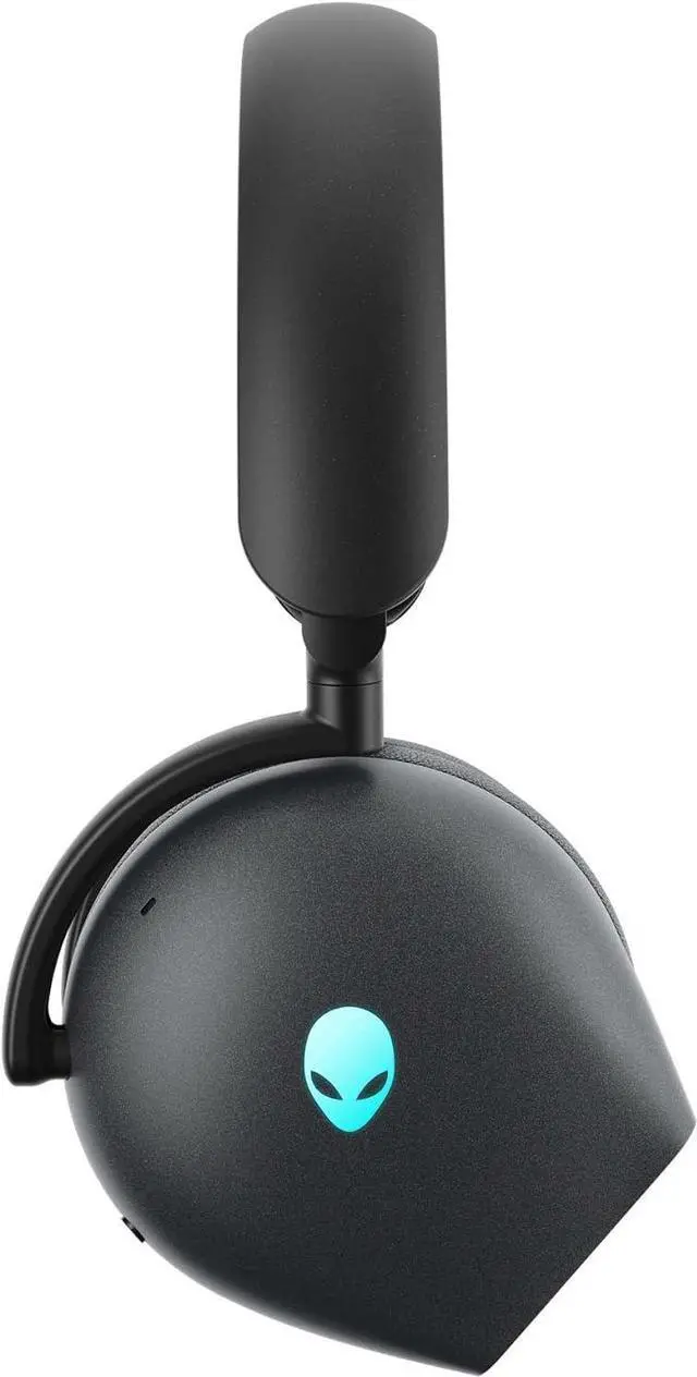 Alt view image 4 of 6 - Alienware AW920H Tri-Mode Wireless Gaming Headset - Dolby Atmos Virtual Surround Sound, Active Noise Cancelling, AI-driven Noise-Cancelling microphone, USB-C Wireless Dongle - Dark Side of the Moon