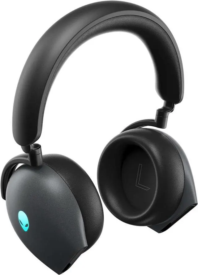 Alt view image 3 of 6 - Alienware AW920H Tri-Mode Wireless Gaming Headset - Dolby Atmos Virtual Surround Sound, Active Noise Cancelling, AI-driven Noise-Cancelling microphone, USB-C Wireless Dongle - Dark Side of the Moon