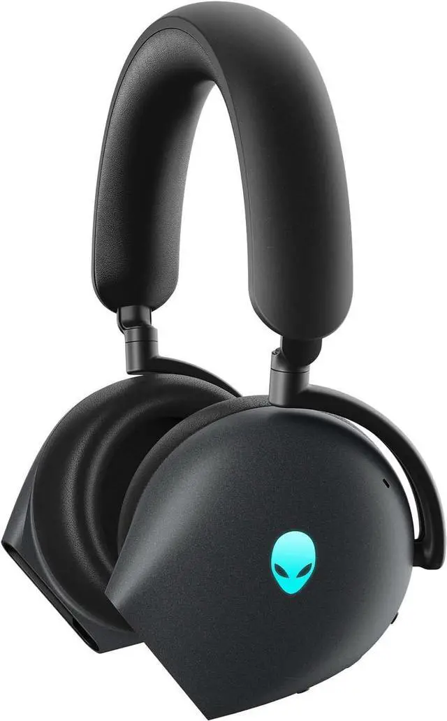 Alt view image 6 of 6 - Alienware AW920H Tri-Mode Wireless Gaming Headset - Dolby Atmos Virtual Surround Sound, Active Noise Cancelling, AI-driven Noise-Cancelling microphone, USB-C Wireless Dongle - Dark Side of the Moon