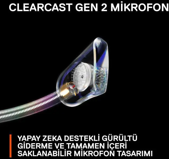 Alt view image 6 of 7 - SteelSeries Arctis Nova ProMulti-System Gaming Headset - Premium Hi-Fi Drivers - Hi-Res Audio - 360° Spatial Audio - GameDAC Gen 2 - ESS Sabre Quad-DAC - Stealth Retractable Mic - PC, PS5, PS4, Switch