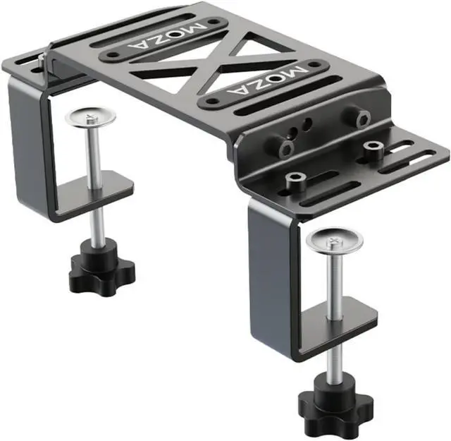 Alt view image 2 of 3 - MOZA Racing Table Clamp High Intensity Steel Video Game Controller Multi-Angle Adjustment Compatible for R5 & R9 & R12 Base