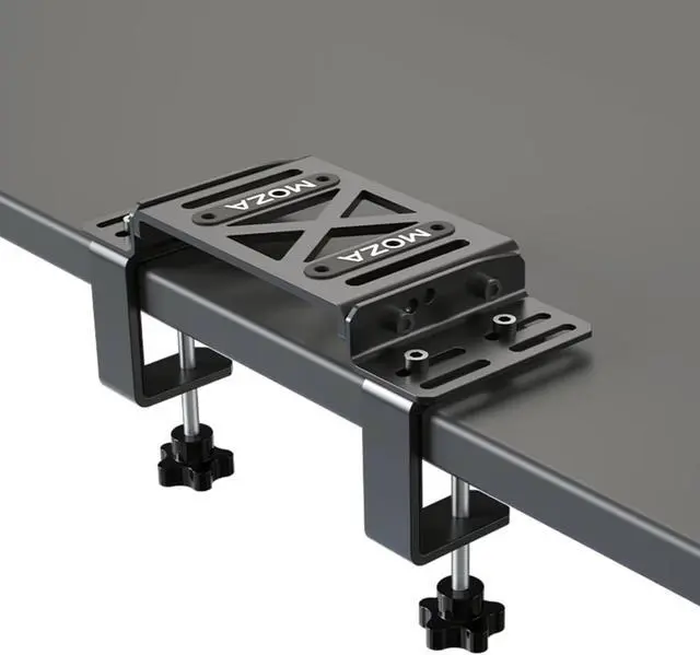 Alt view image 3 of 3 - MOZA Racing Table Clamp High Intensity Steel Video Game Controller Multi-Angle Adjustment Compatible for R5 & R9 & R12 Base
