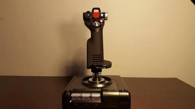 Alt view image 4 of 6 - Saitek X52 Pro Flight System Controller