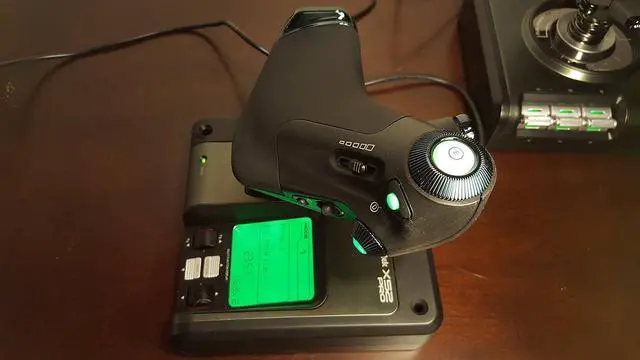 Alt view image 6 of 6 - Saitek X52 Pro Flight System Controller