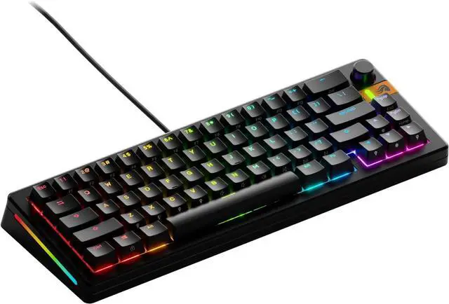 Main image of Glorious Gaming - GMMK 3 HE Rapid Trigger Keyboard, Hall Effect, 8K Polling Rate, MX Mechanical & Magnetic Switches, Hotswappable 65% Keyboard, Modular Gasket System, Doubleshot PBT keycaps (Black)