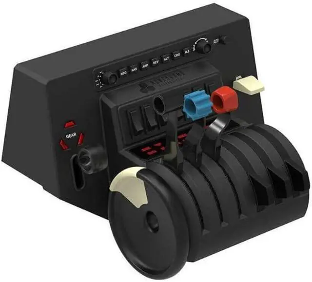 Alt view image 4 of 7 - Honeycomb Aeronautical Bravo Throttle Quadrant Bundle with 4-Port USB 3.0 Hub (2 Items)