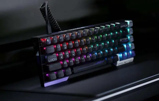 Alt view image 2 of 7 - Varmilo Victory 67 Gaming Mechanical Keyboard, Wired USB, Hot-swappable Switches, RGB Lighting