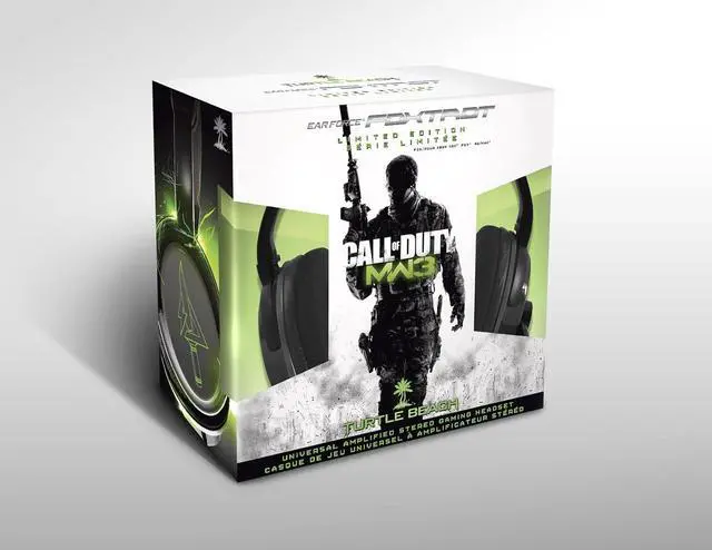 Alt view image 5 of 6 - Turtle Beach Call of Duty: MW3 Ear Force Foxtrot Limited Edition Universal Amplified Stereo Gaming Headset