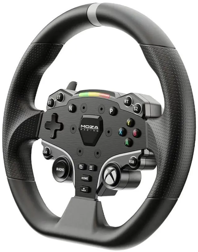 Alt view image 3 of 7 - MOZA ESX Steering Wheel for PC & Xbox Universal 11 Inches Alloy Material Racing Game Controller,officially Licensed by Microsoft