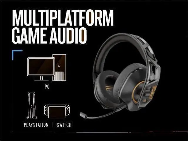 Alt view image 2 of 7 - RIG 700HD Ultralight Wireless Gaming Headset with Removable Noise Canceling Microphone for PC, Mac, PS4, PS5, USB (NOT Compatible with Xbox)