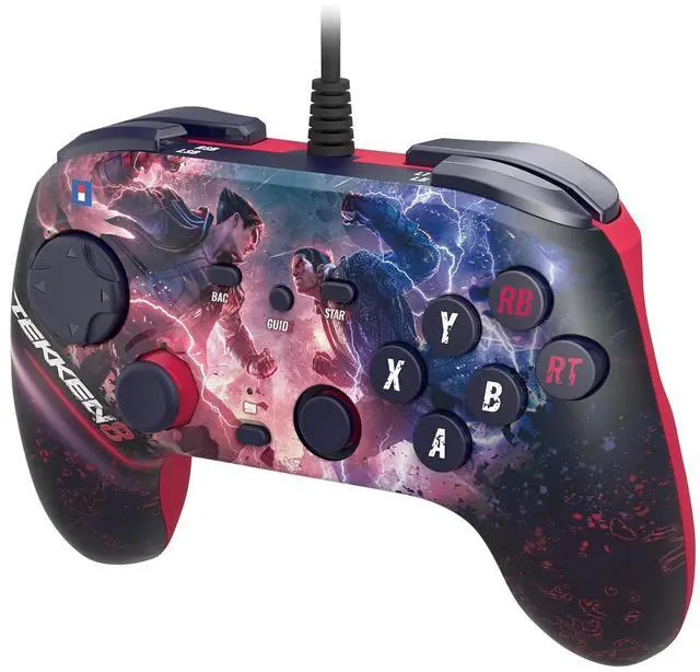 Alt view image 4 of 6 - HORI Fighting Commander OCTA (TEKKEN 8 Edition) for Windows PC - Tournament Grade Wired Fightpad Officially Licensed by Bandai Namco Entertainment