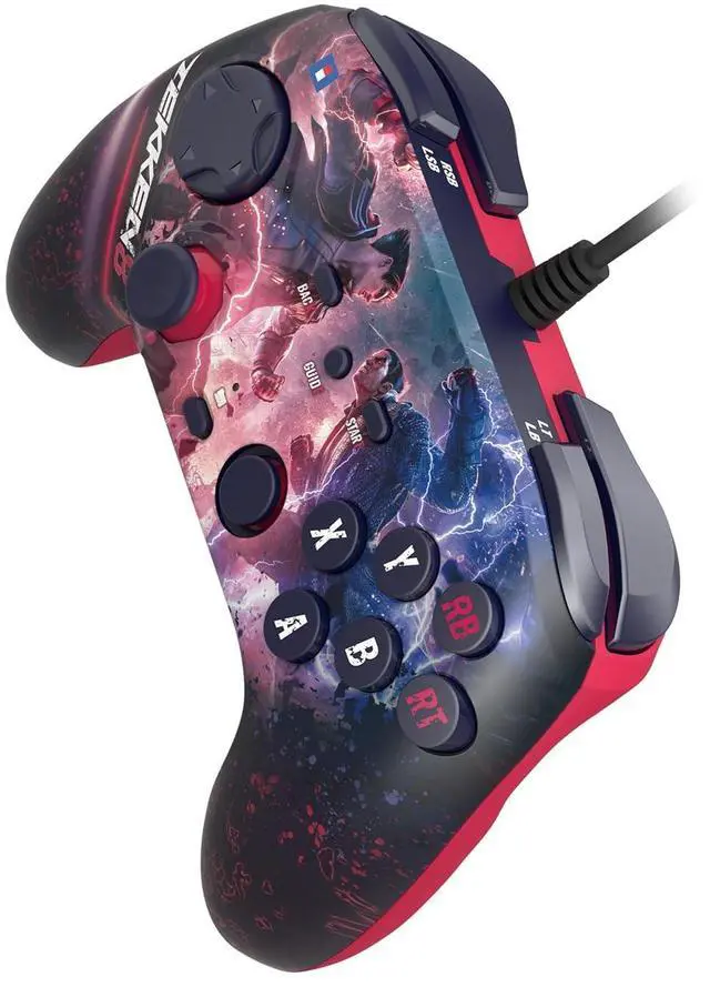 Alt view image 5 of 6 - HORI Fighting Commander OCTA (TEKKEN 8 Edition) for Windows PC - Tournament Grade Wired Fightpad Officially Licensed by Bandai Namco Entertainment