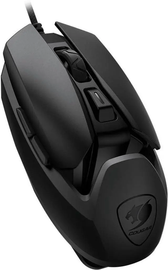 Alt view image 2 of 7 - COUGAR Gaming | Gaming Mouse | AIRBLADER Black - 6 programmable Buttons - Mechanical Micro switches - Lightweight - Bounce-On System - Optical Sensor PMW3389