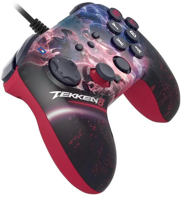 Alt view image 3 of 6 - HORI Fighting Commander OCTA (TEKKEN 8 Edition) for Windows PC - Tournament Grade Wired Fightpad Officially Licensed by Bandai Namco Entertainment
