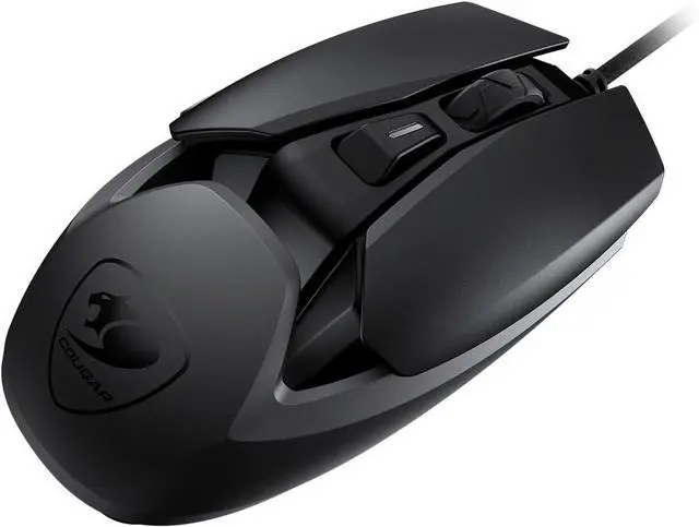Alt view image 4 of 7 - COUGAR Gaming | Gaming Mouse | AIRBLADER Black - 6 programmable Buttons - Mechanical Micro switches - Lightweight - Bounce-On System - Optical Sensor PMW3389